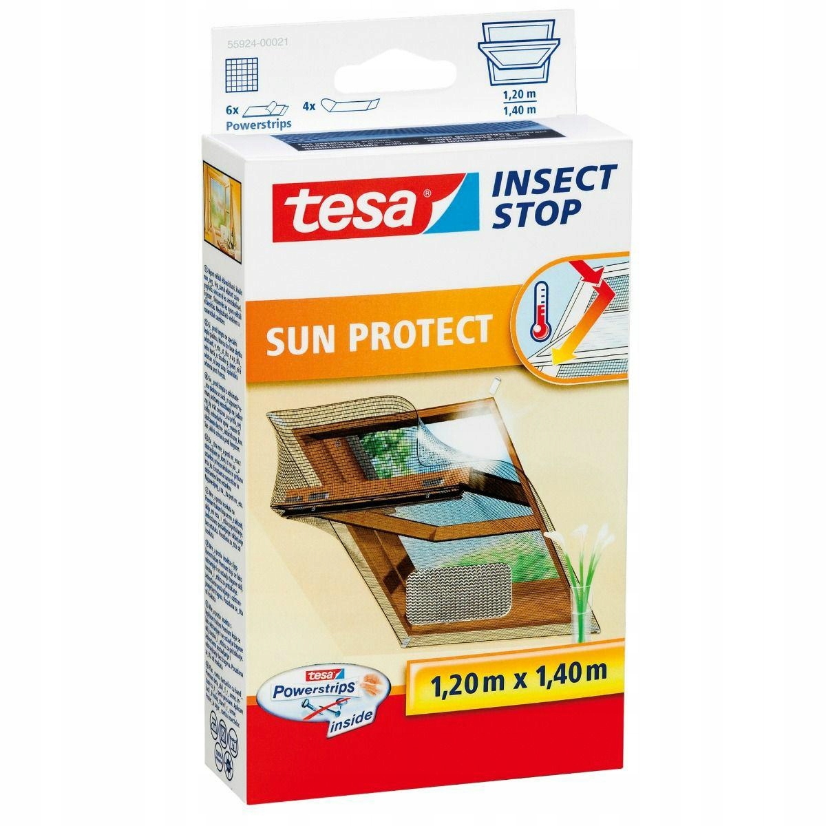 Tesa Moskytiéra Pro Sluneční Střešní Okna 1,2 m x 1,4 m