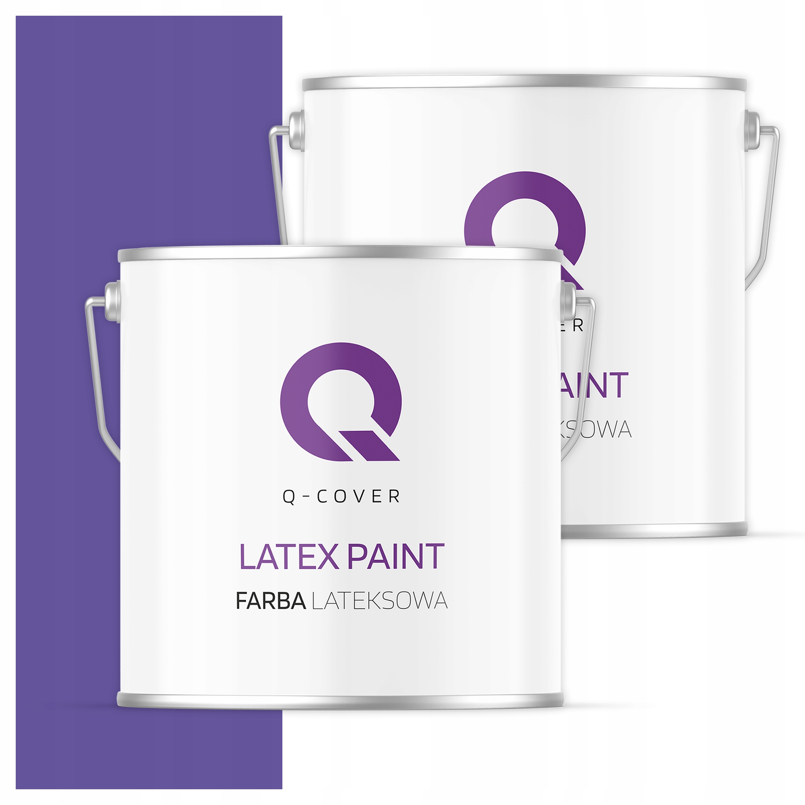 Latexová farba na interiér steny Strop 5L Hlboká matná fialová H2711