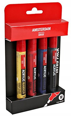 Talens Amsterdam Reflex Acrylic Fixy 4kolx5mm