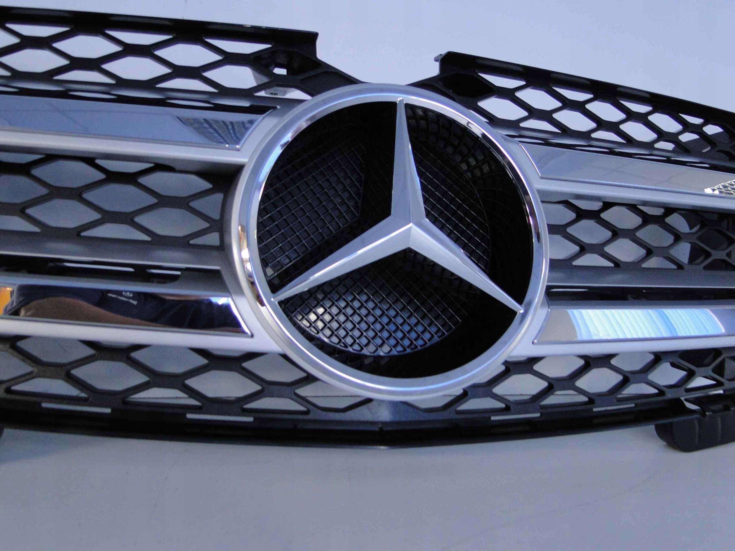 MERCEDES GL X164 164 PRZED LIFTEM GRILL ATRAPA Kolor srebrny