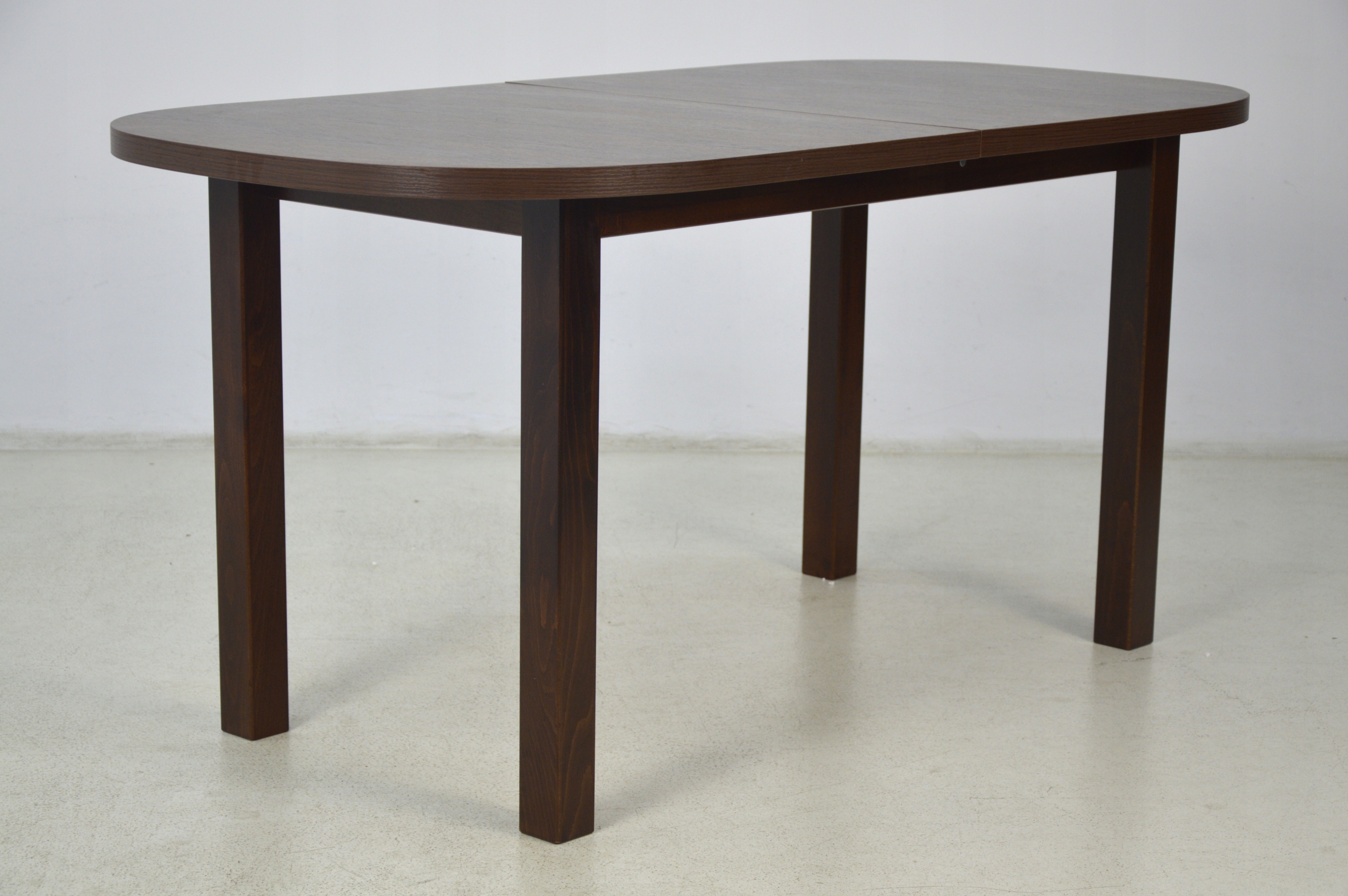 Drewniany stół rozkładany 80x160/200 8 krzeseł tapicerowane KOLORY Długość stołu 160 cm