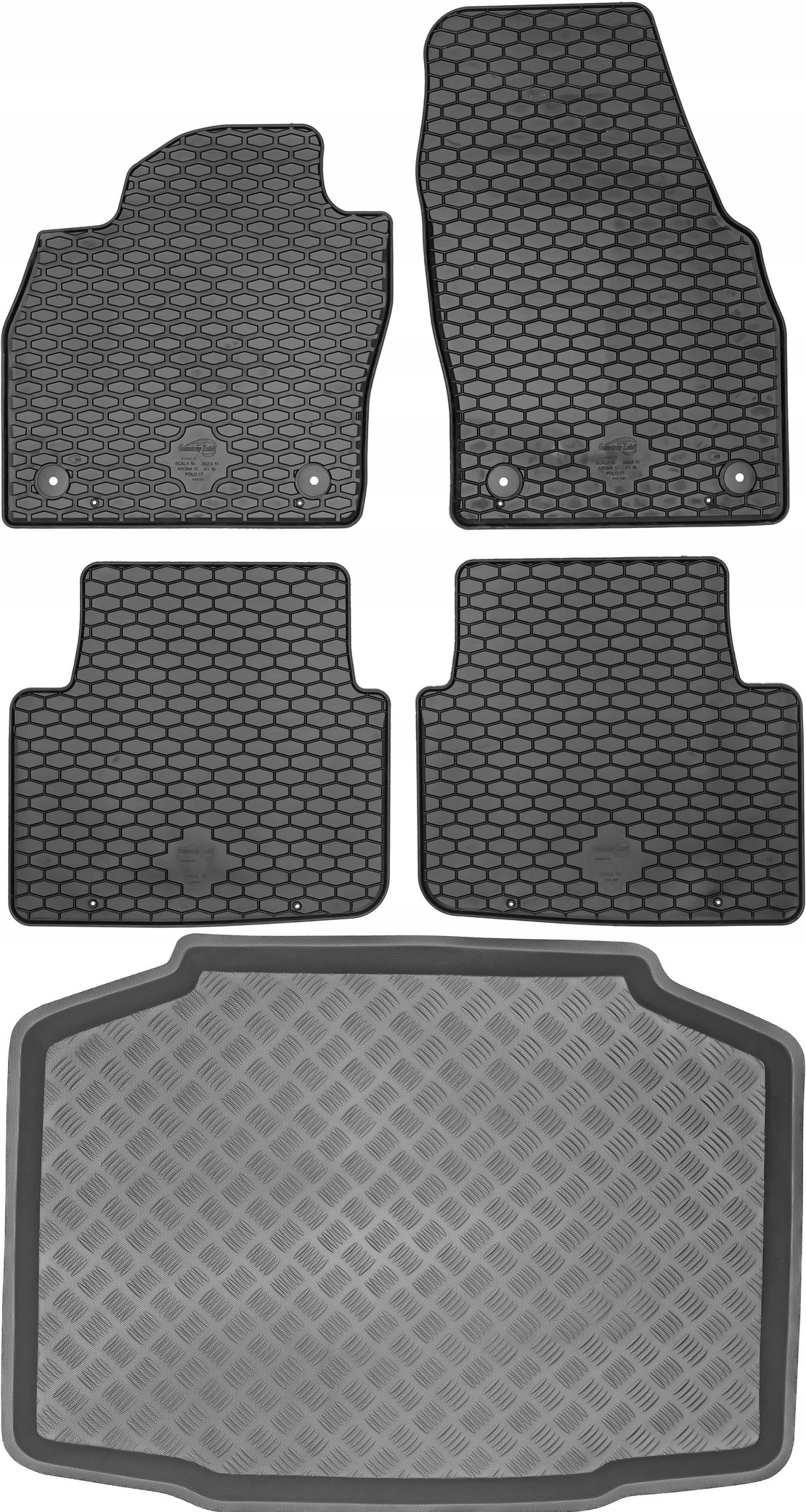 Škoda Kamiq Crossover 2019 – Koberce batožinový priestor