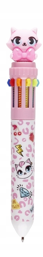 

Długopis Kolorowy Wielokolorowy Kotki Tęcza 0091