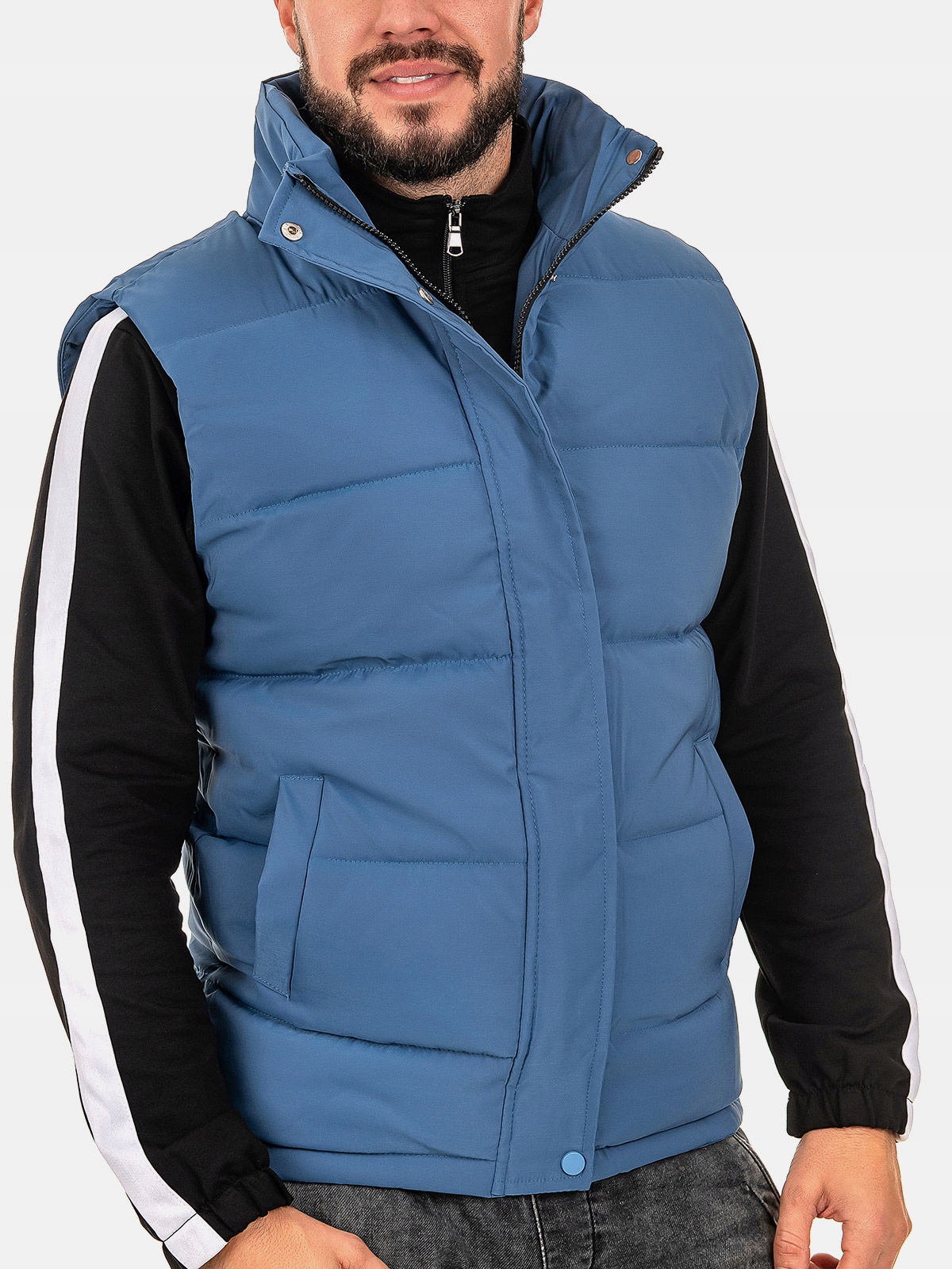 

Bezrękawnik Męski Puchowy Ciepły Kamizelka L