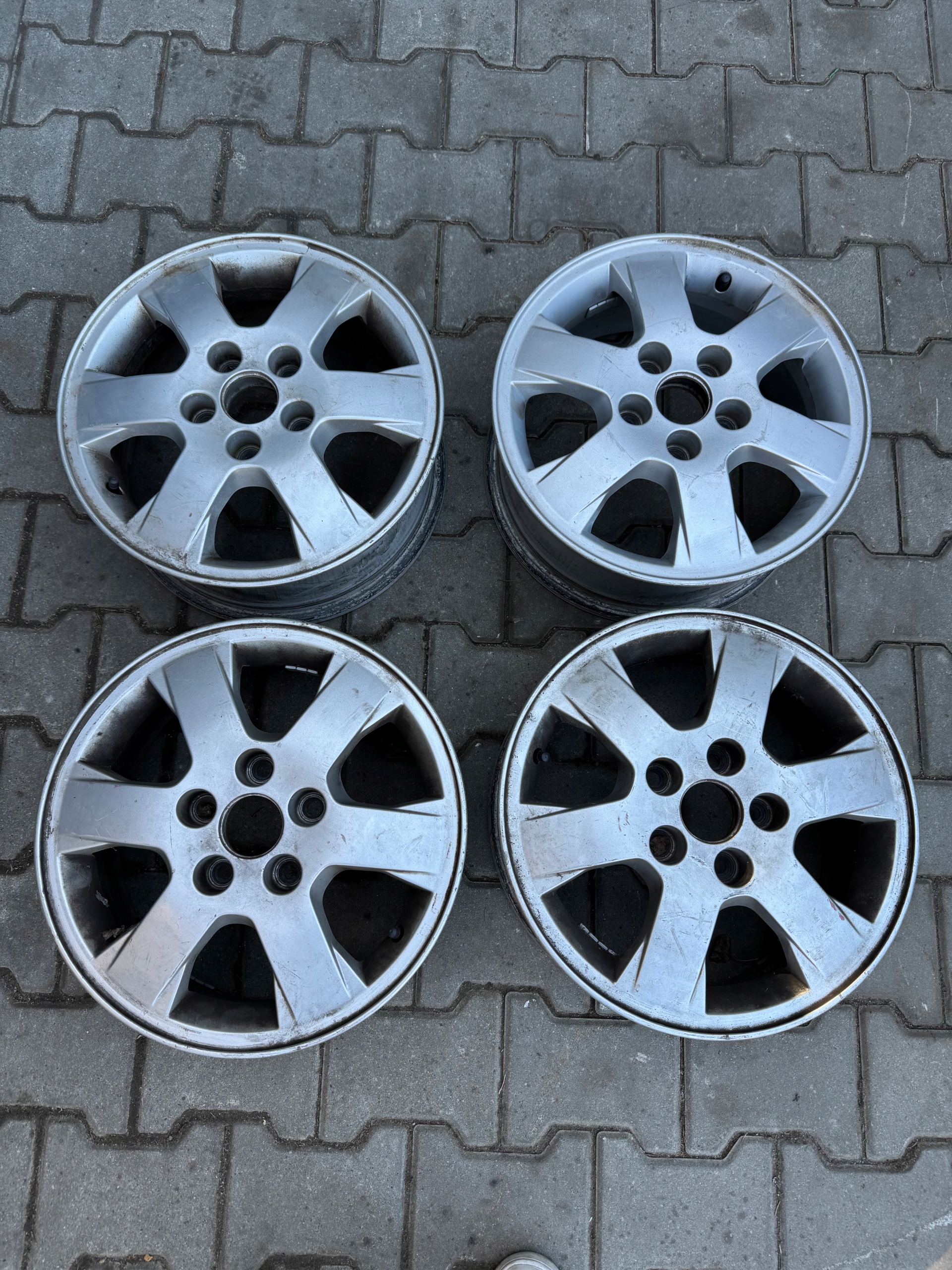 disc OPEL KOMPLET 6.0" x 15" 5x110 ET 49 4szt !