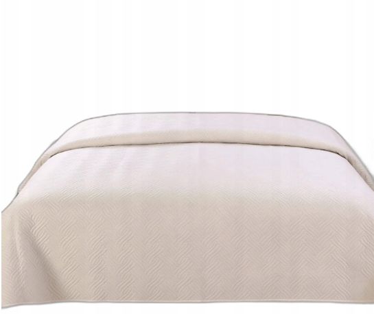 

Narzuta na łóżko 170X210 Julien kapa kremowa ecru