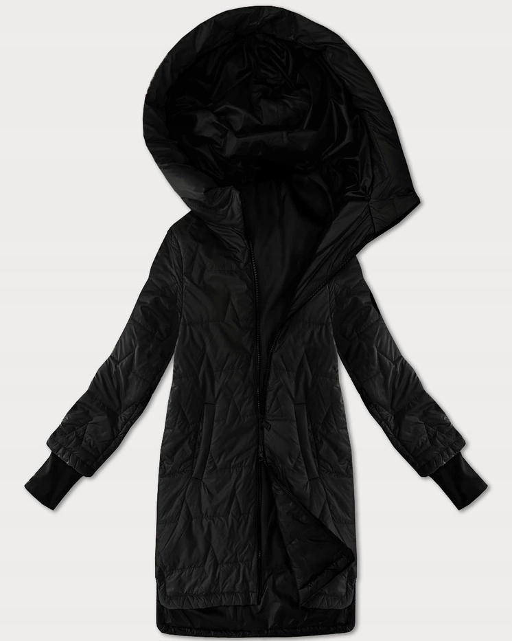 B8505 Černá S Kapucí S Kapucí 54