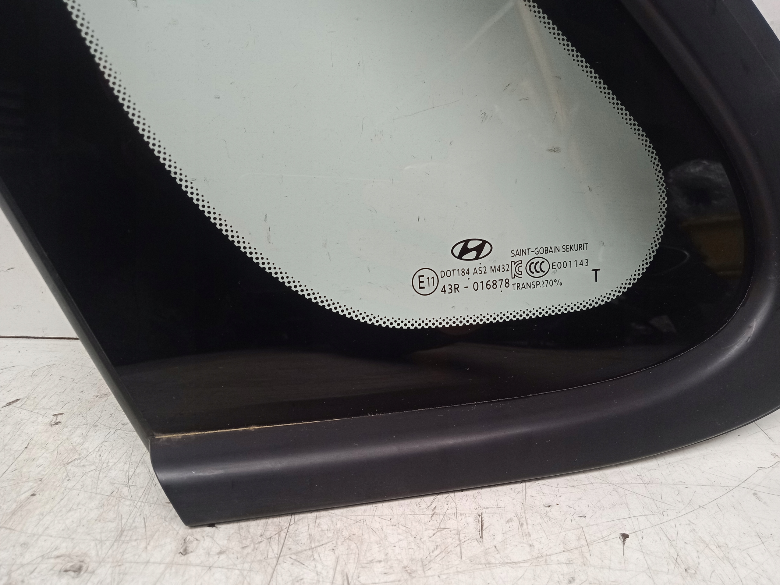 HYUNDAI I30 III HB window bodywork left rear part 2017