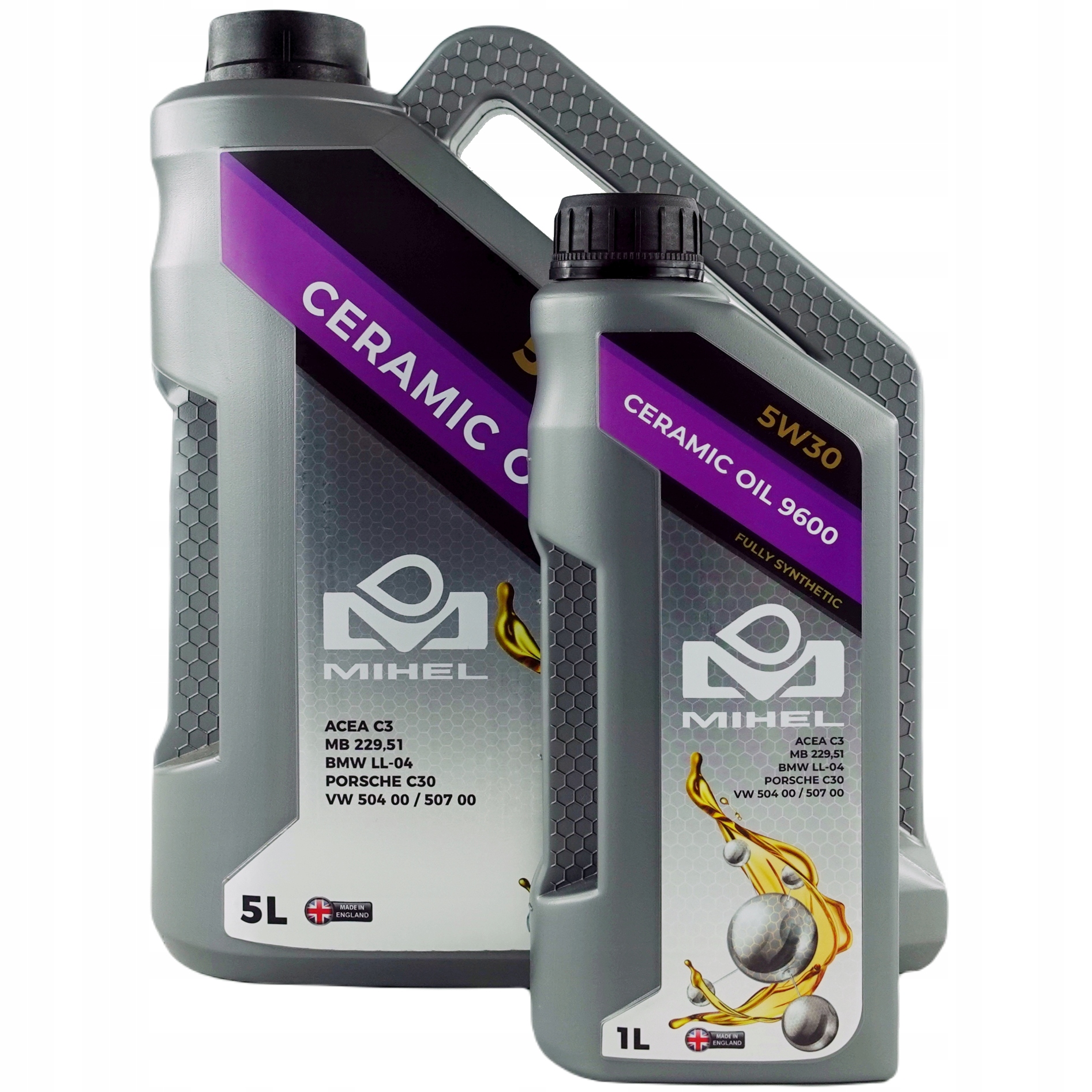 

Mihel 9600 Olej Ceramiczny 5W30 6L