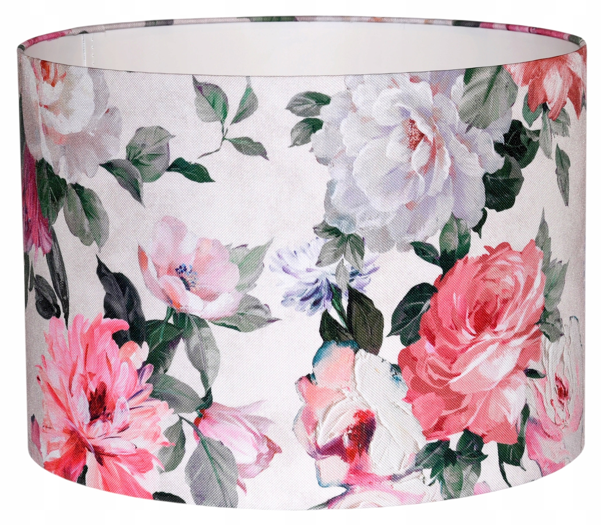 Stínidlo Stínidlo Na Lampu Závěsný válec 20/15 cm E27 Květiny Primavera