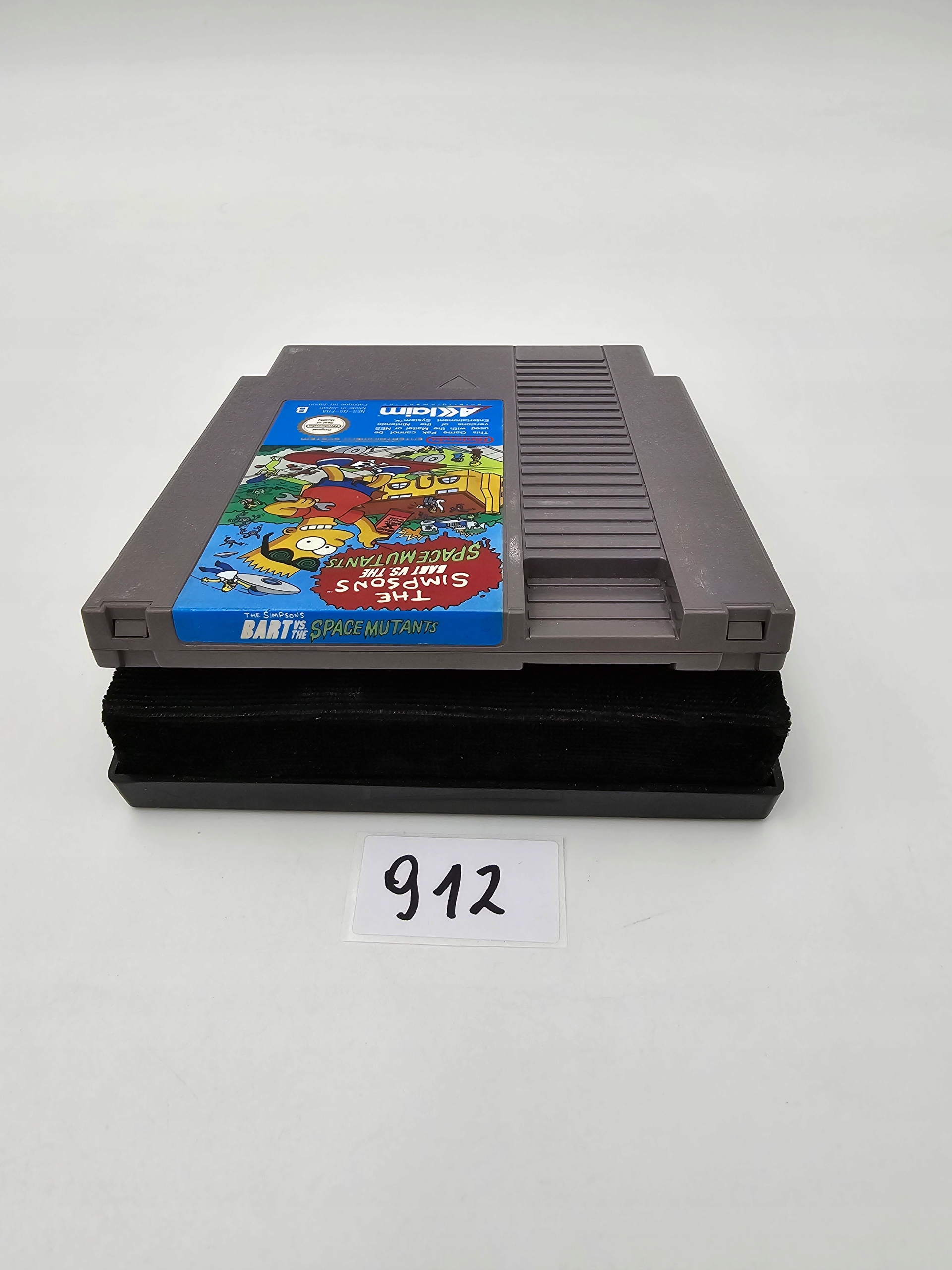 NINTENDO NES THE SIMPSONS BART VS THE SPACE MUTANT ORYGINAŁ Wydawca .dat