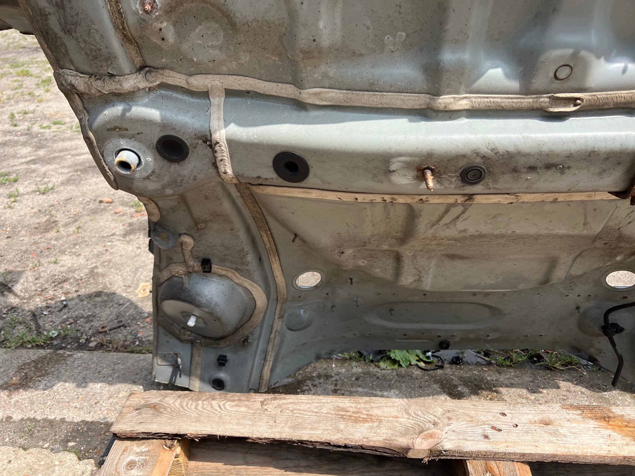 rear panel sump MERCEDES ML W166 original LAK: 755 (11-15)
