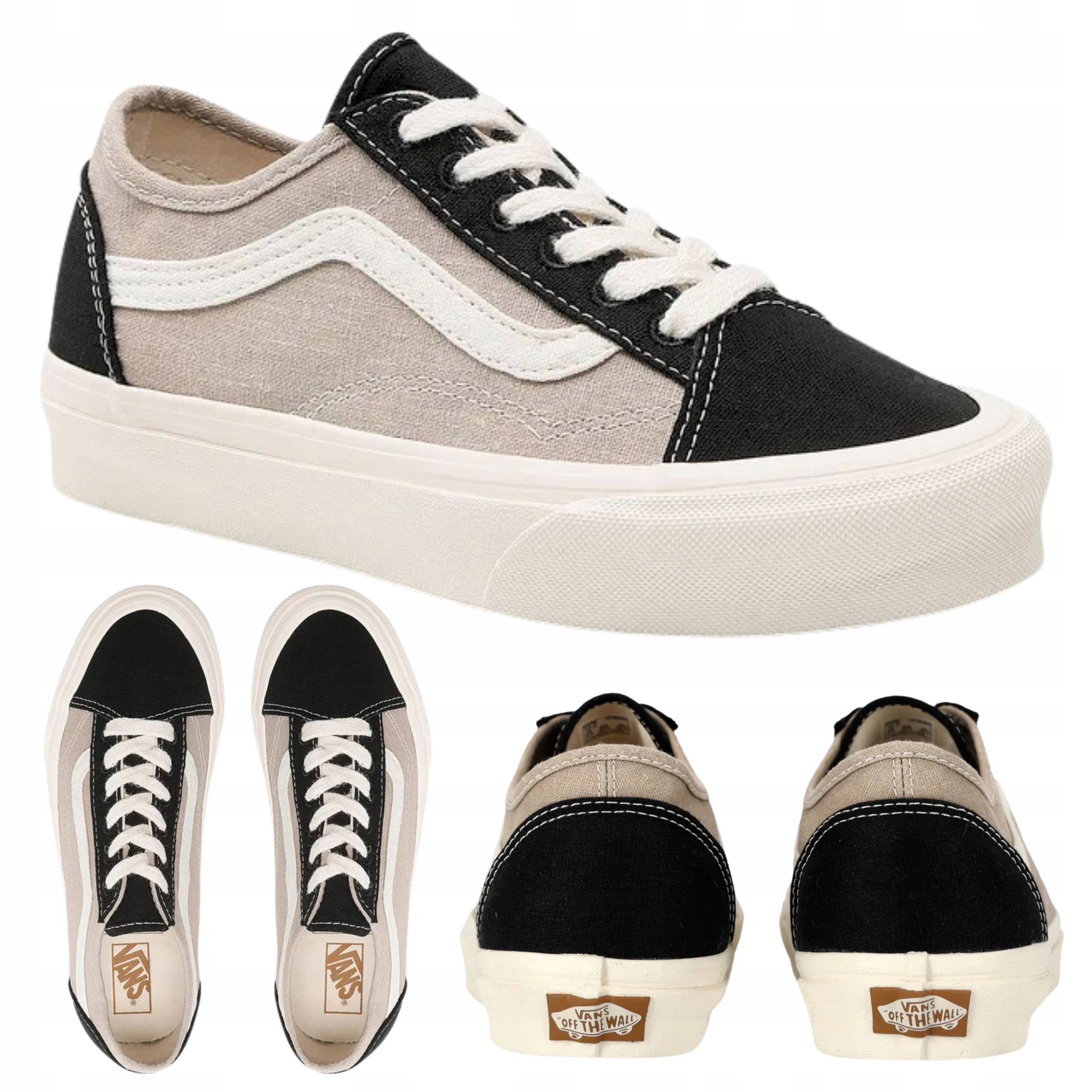 Boty Tenisky Pro Mládež Skaterové Pohodlné Vans Old Skool Tape Vel. 42