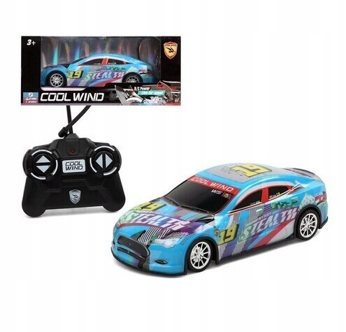 

Samochód sterowany Cool Wind 1:18 Azul