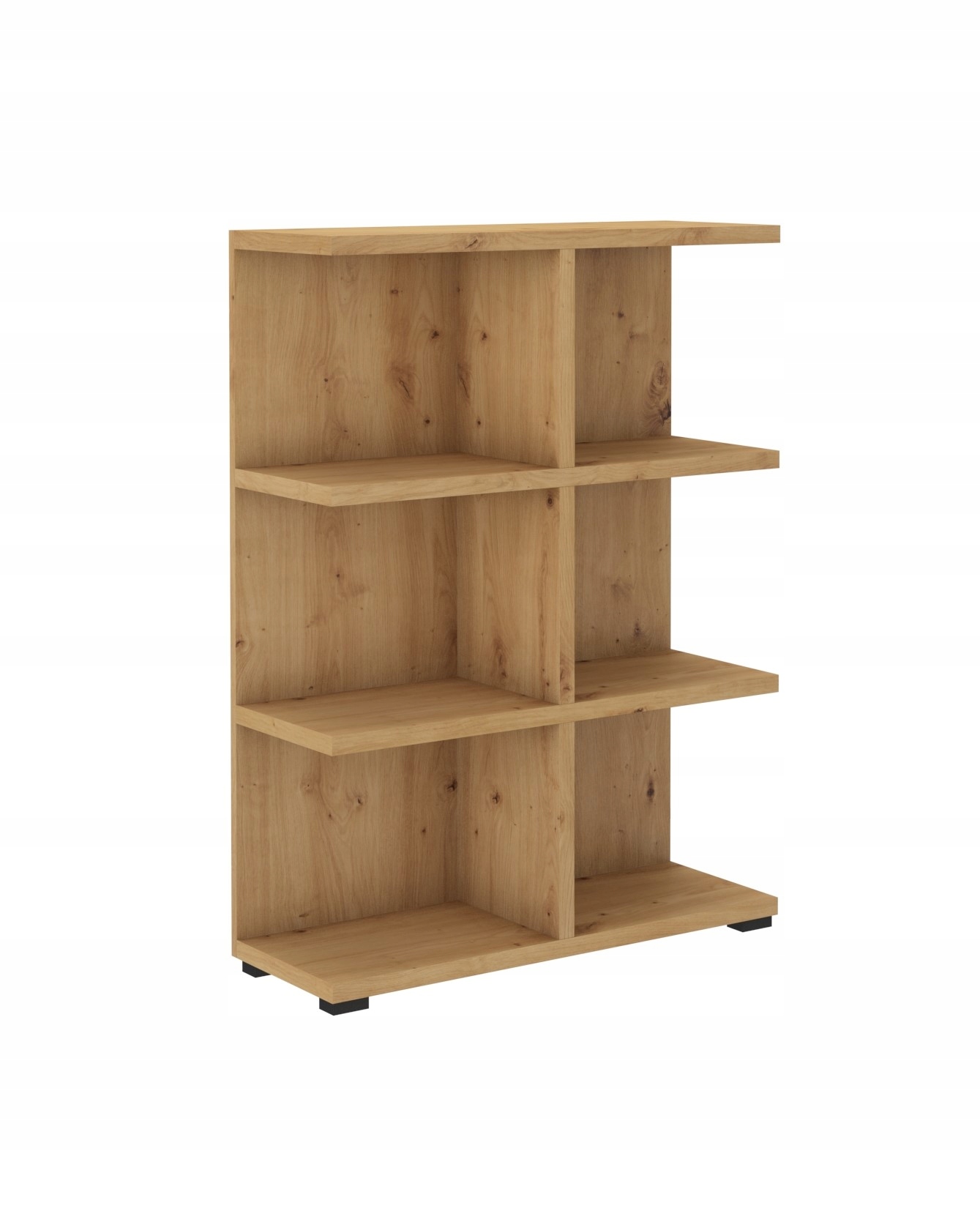 Moderní nízký kancelářský regál do obývacího pokoje Libro Artisan