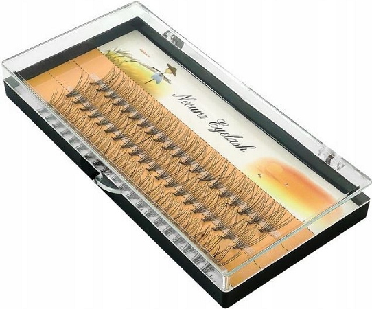 

Kępki rzęs jedwabne Nesura Eyelash czarne C 11 mm