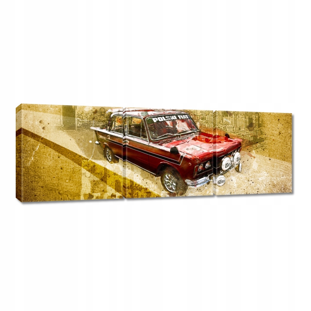 

Obrazy 120x40 Legendarny Fiat 125p