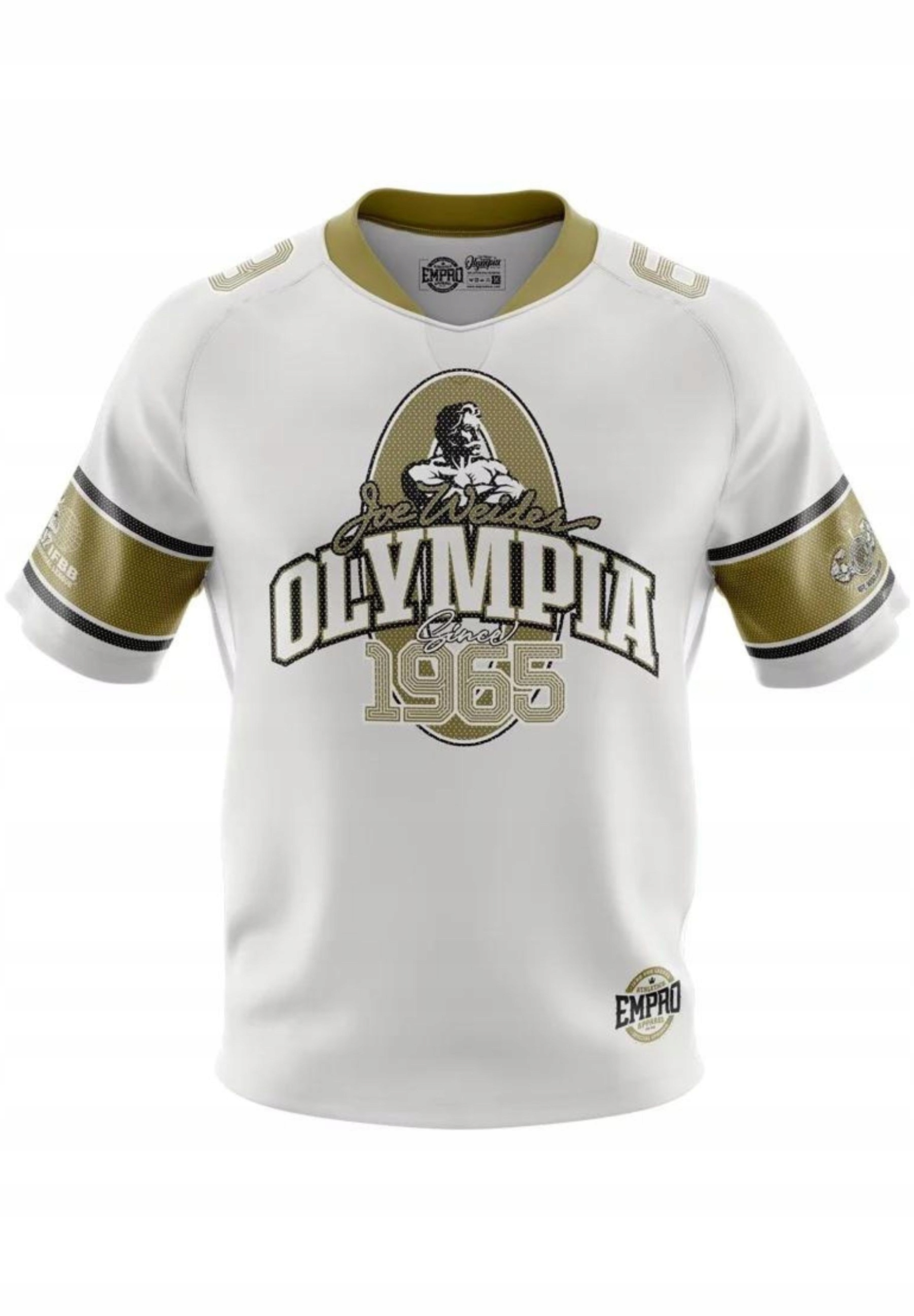 Koszulka męska sportowa Futbolówka treningowa na siłownie Empro Olympia