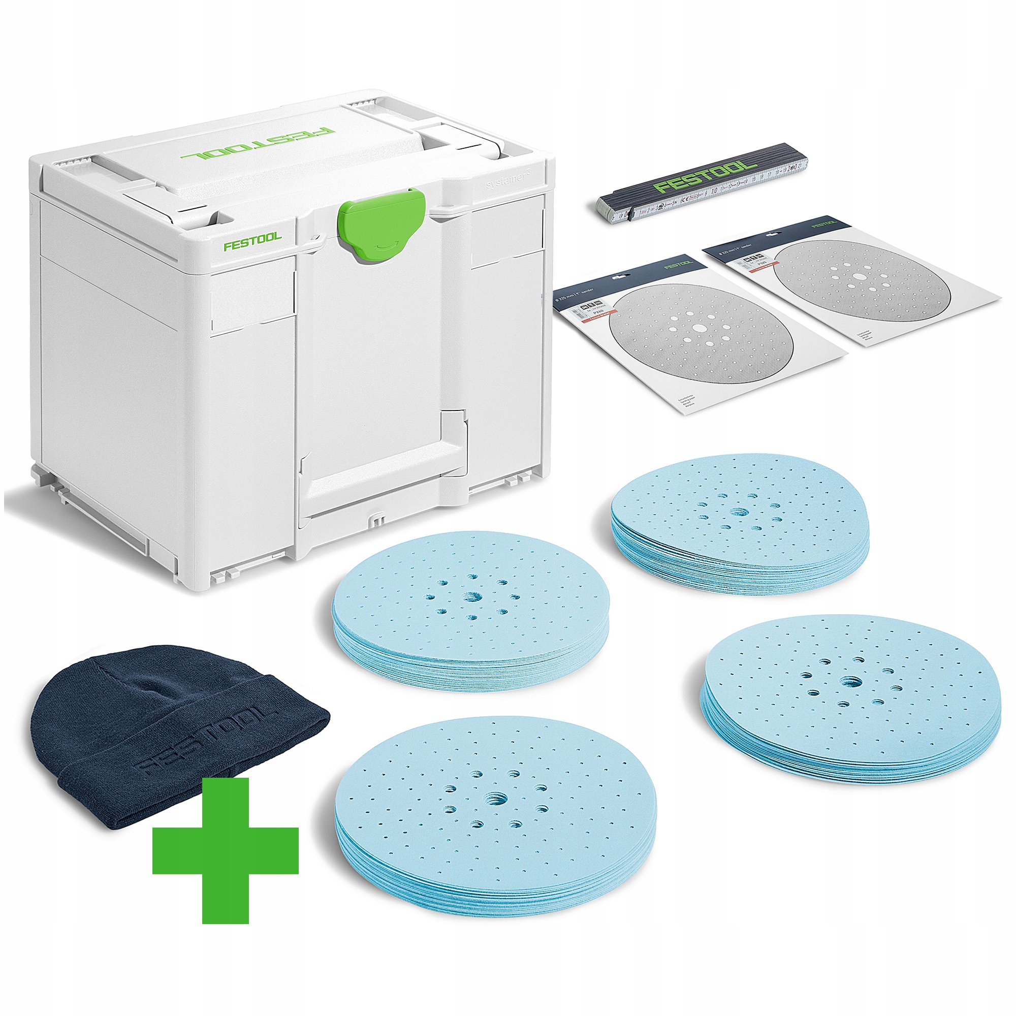 Disky Festool P80-320 Planexa Sada Systainer Čiapka Odmerka