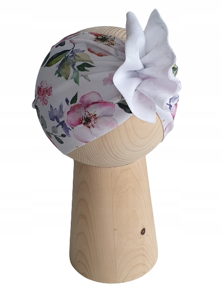 

Opaska Turban Półturban Kwiaty 36-39cm