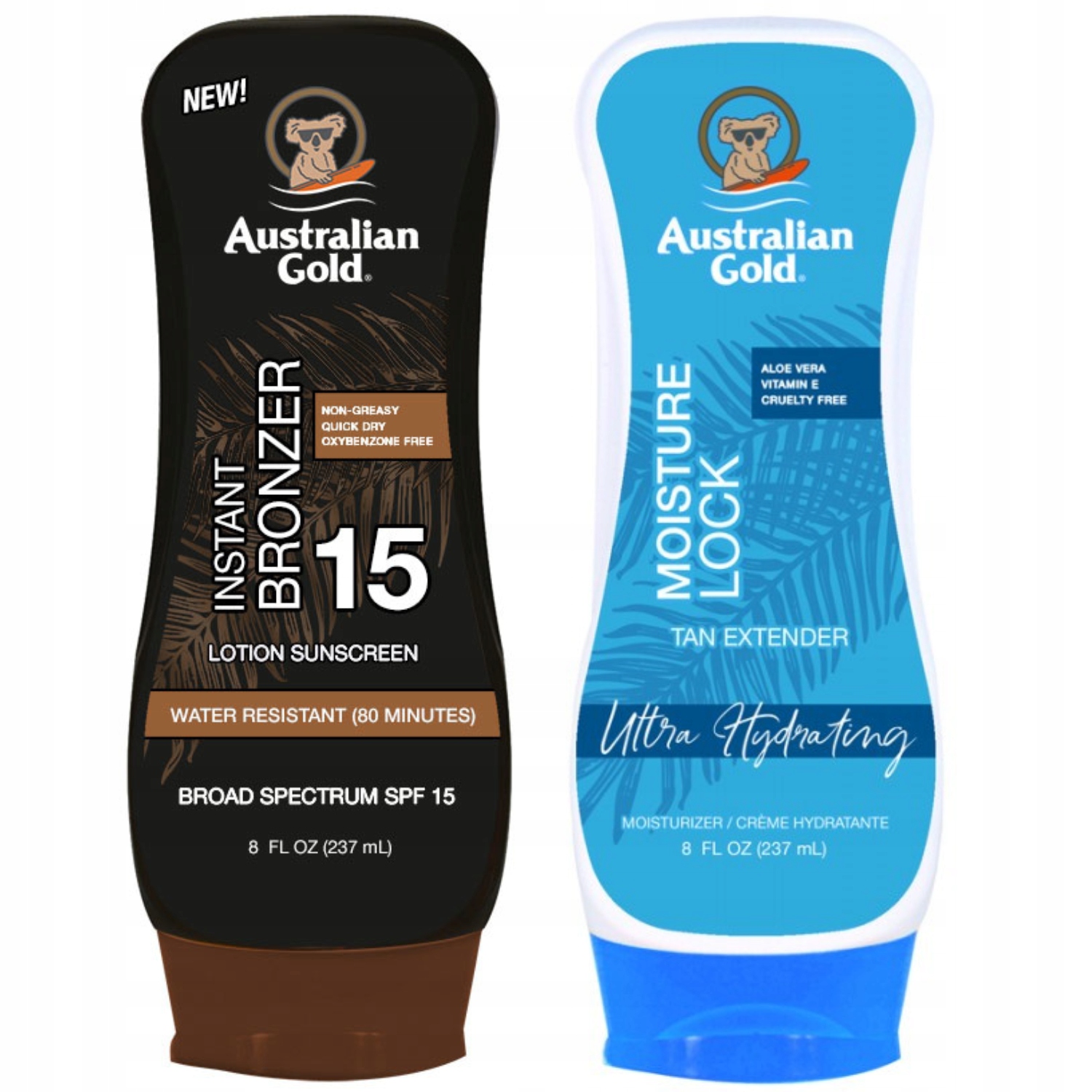 Australian Gold Bronzerový balzám SPF15 Moisture Lock 237 ml