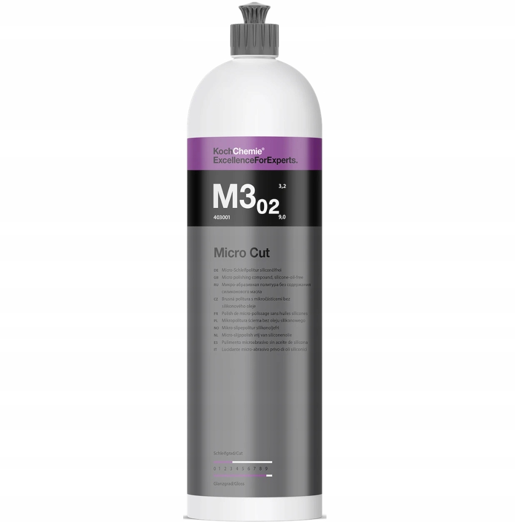 Koch Micro Cut M3.02 pasta polerska finish 1000 ml Rodzaj polerowanie lakieru