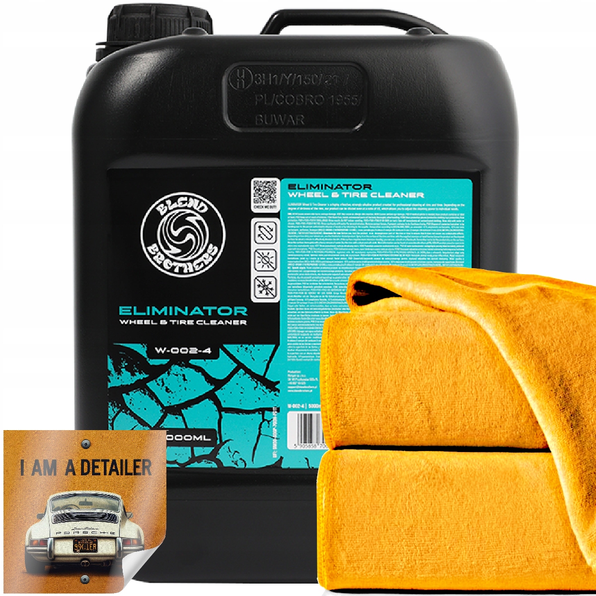 Blend Brothers Eliminátor Wheel Cleaner Čistiaci prostriedok na pneumatiky 5000 ml