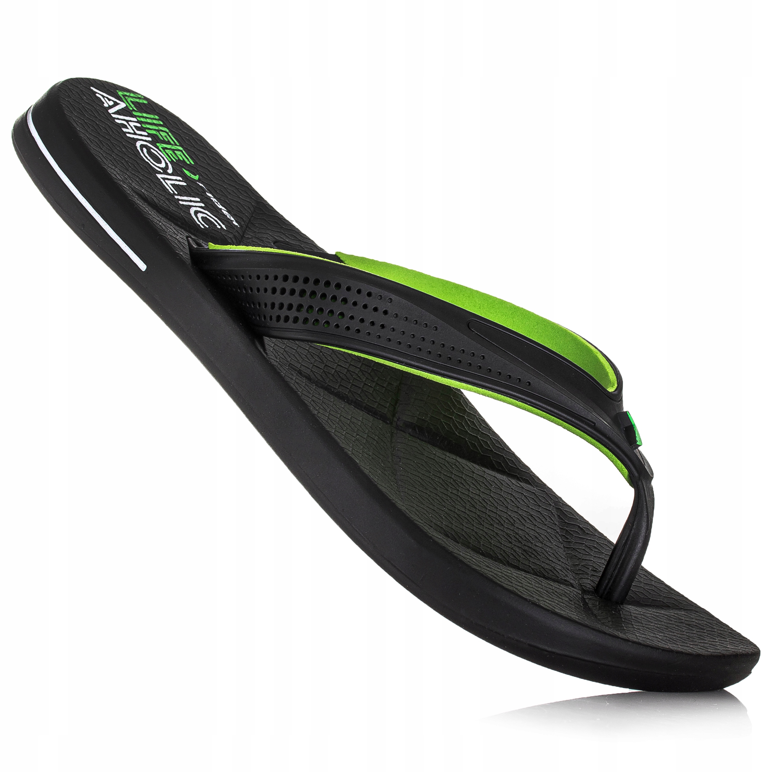 

Klapki, japonki Rider 24033 Black/green