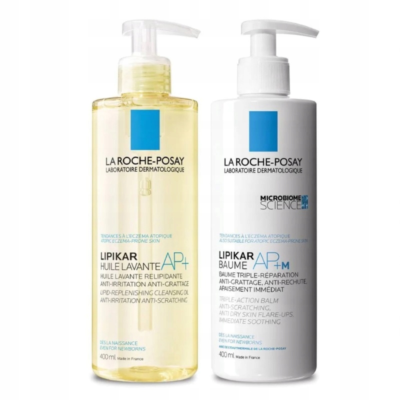 La Roche-Posay Lipikar Oil Lipikar Baume Ap+m, 1 zestaw