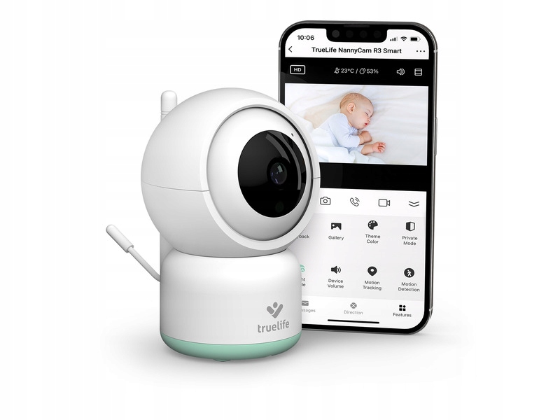 

Niania elektroniczna Truelife NannyCam R3 Smart