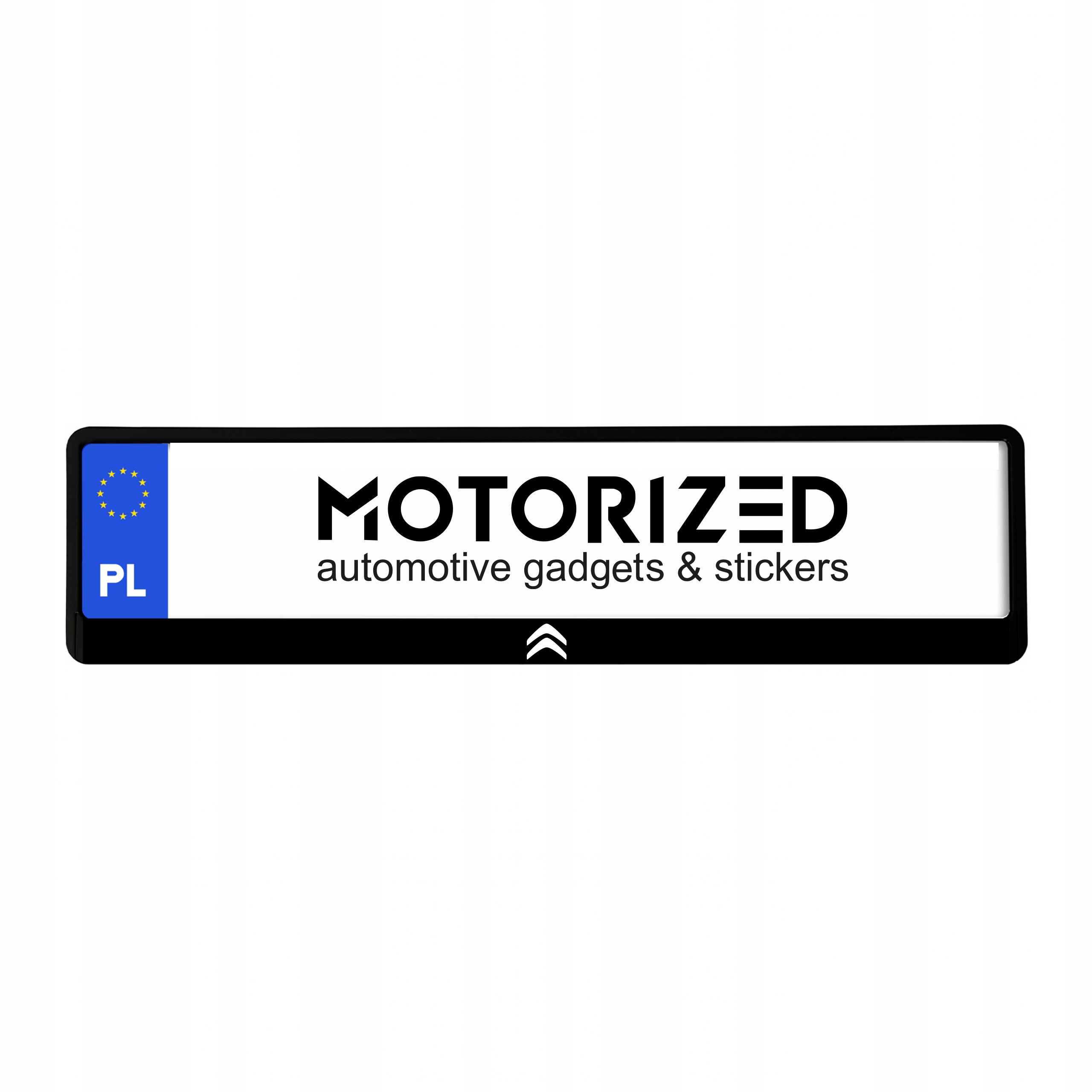 Ramka Ramki Tablicy Rejestracyjnej Citroen Logo 1 szt. Ramka pod tablicę