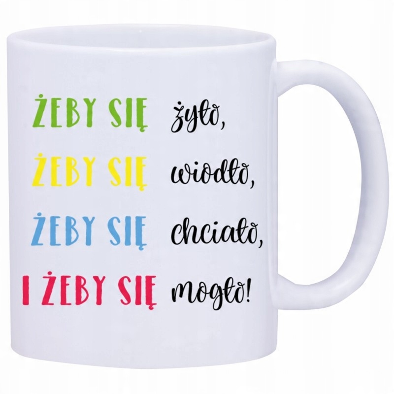 

Kubek Kubki Śmieszne Zabawne Napisy W399