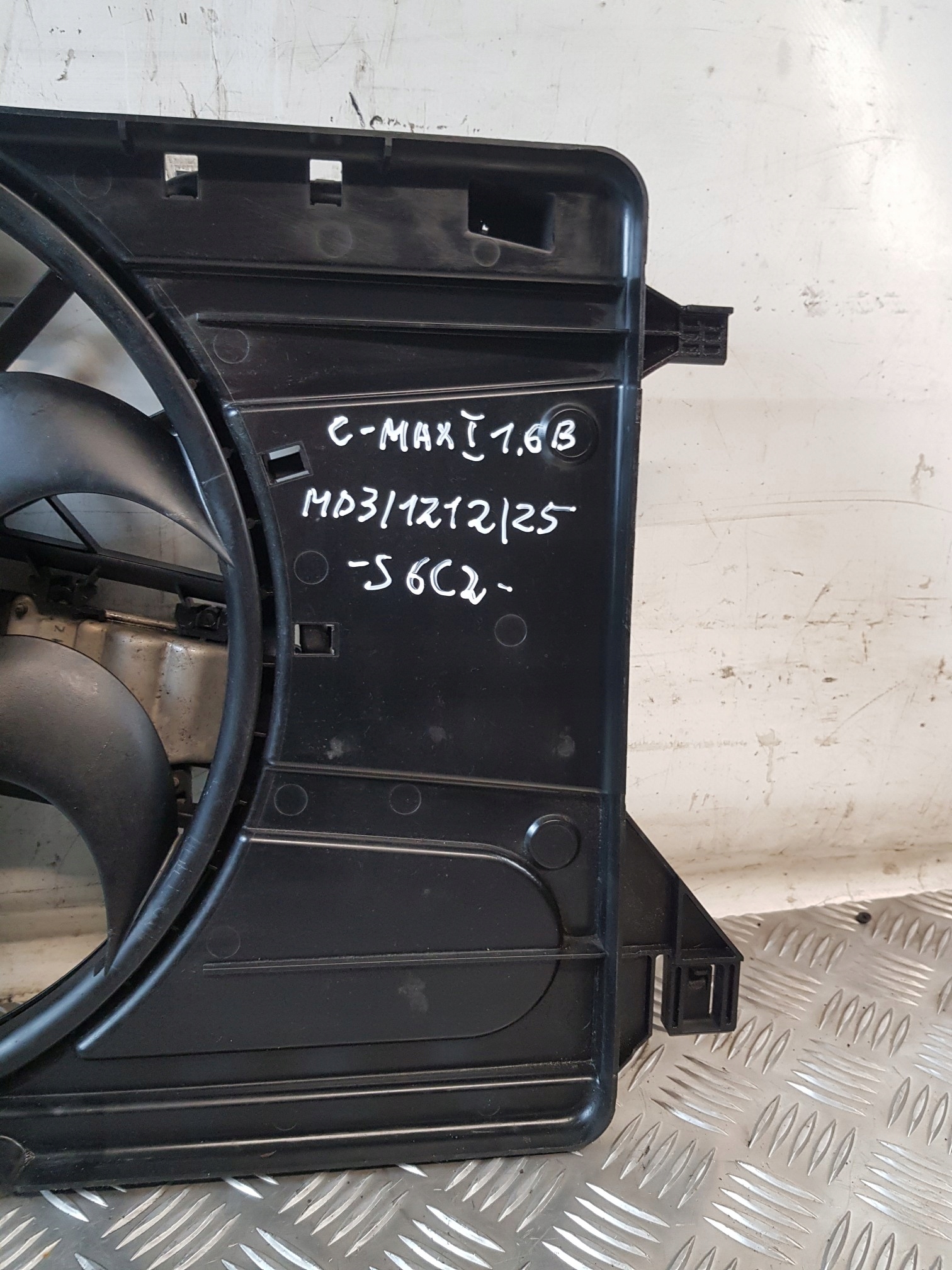 Ventola radiatore 3M5H8C607UB FORD C-MAX e 1.6 04R