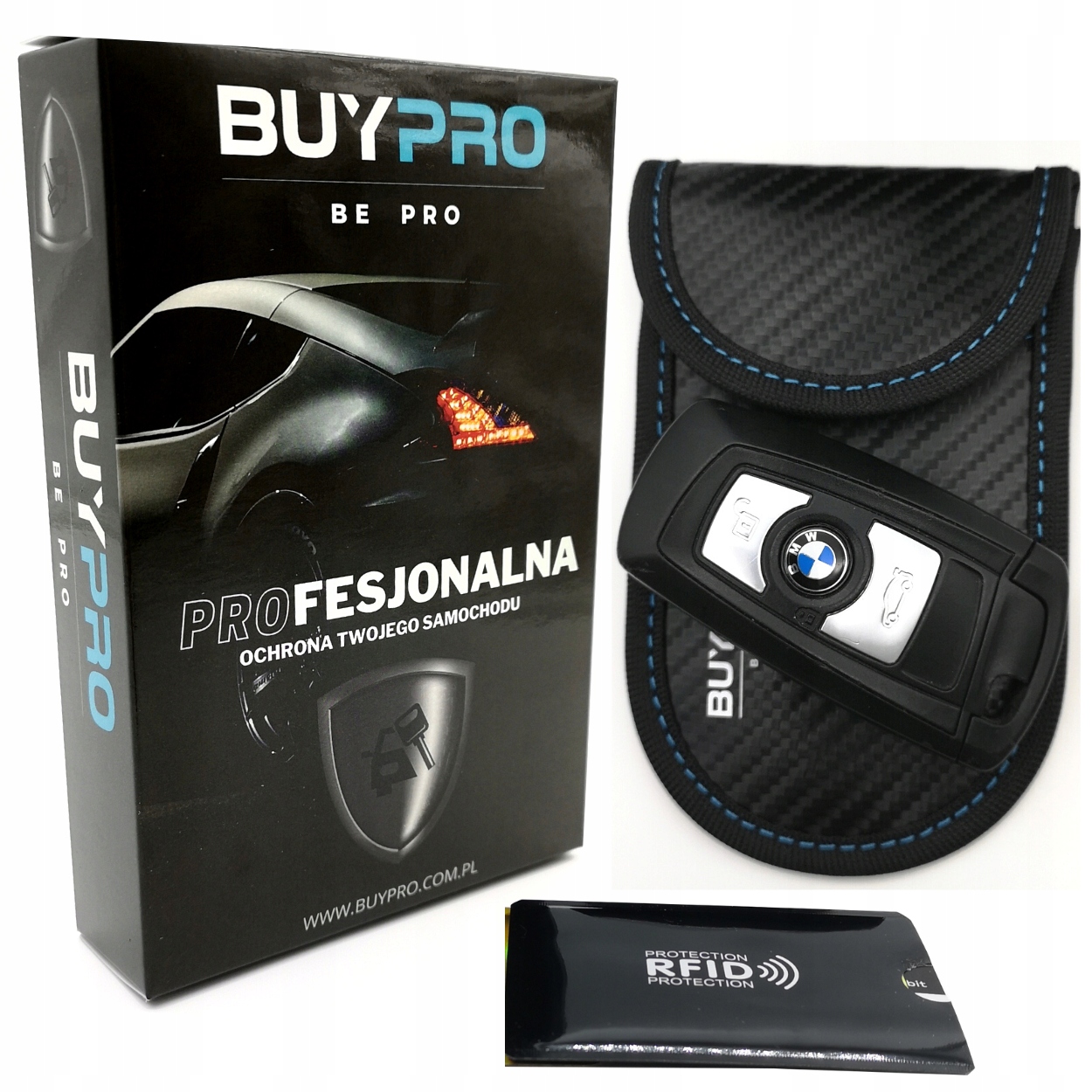 

Etui Klucze Keyless Pokrowiec Ochrona Blokada Rfid