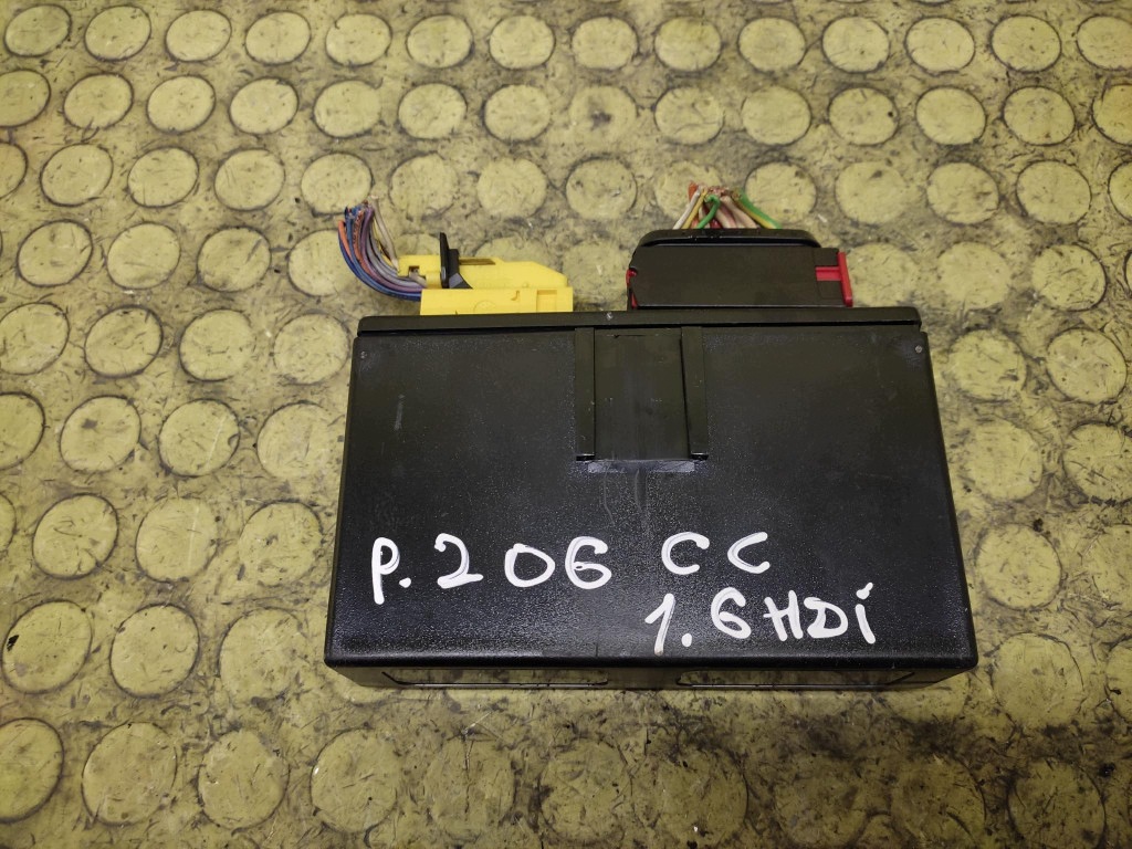 PEUGEOT 206 CC module control unit roofs 9644337080