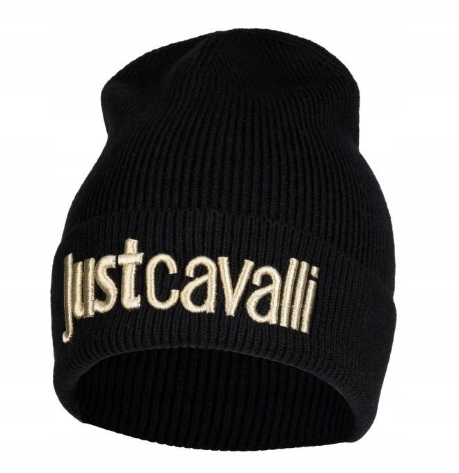 Just Cavalli pánská čepice Black Gold 2024