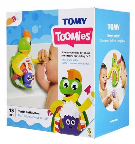 

Tomy Toomies Salon fryzur do wanny Żółw do kąpieli