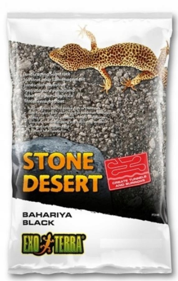 Levně Substrát Exo Terra Stone Desert, černá poušť, 10kg