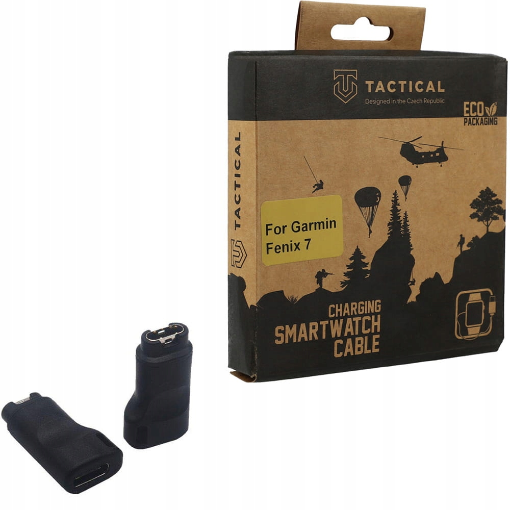 Mocny adapter, mocna przejściówka, ładowarka USB-C do Garmin, Tactical