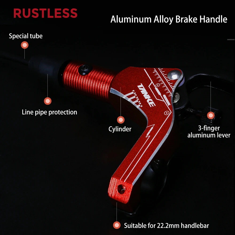 Czerwony hydrauliczny hamulec tarczowy E-Bike Model SP19439R