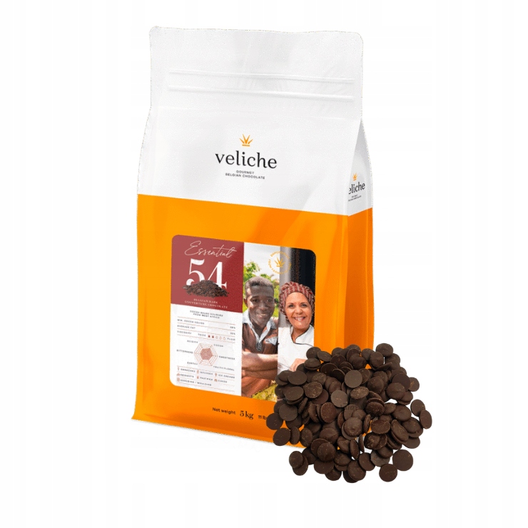 Levně Dark Essential 54% Tmavá čokoláda 54% balení 2,5 kg