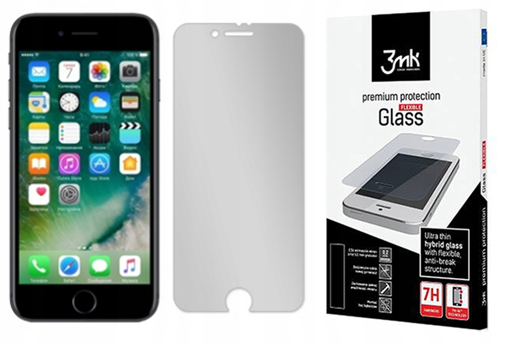 

Szkło Folia iPhone 7/8 Se 2020 3MK Flexible Glass