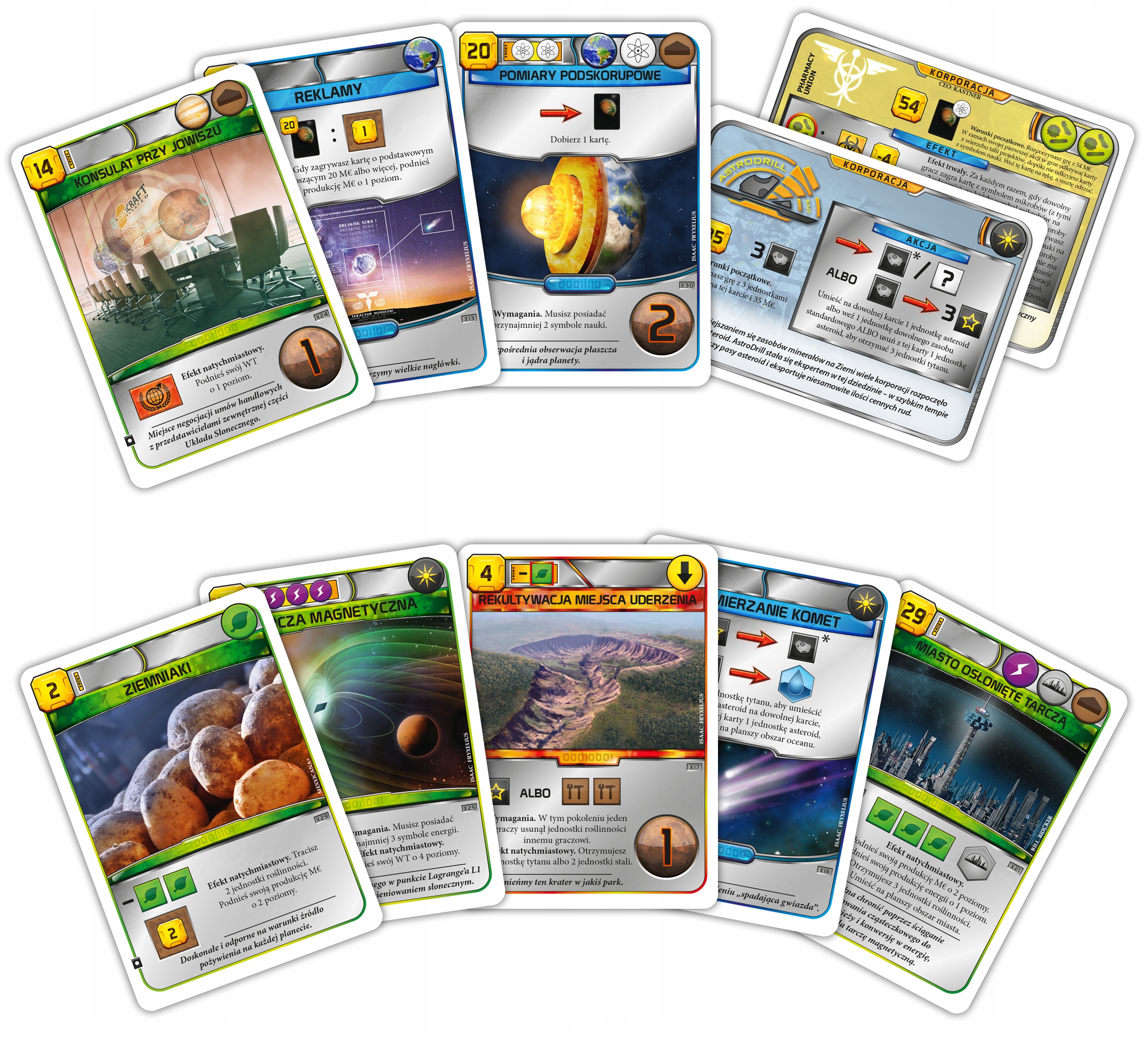 Terraformacja Marsa - Zestaw dodatkowy #5 20 kart