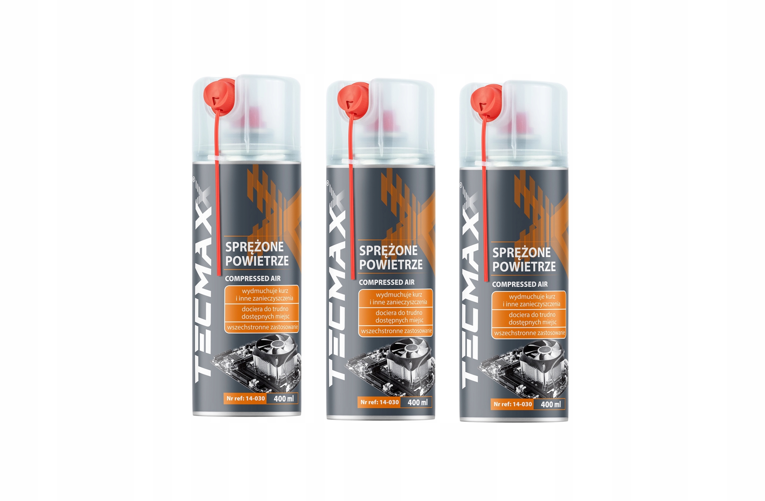 

Tecmaxx Sprężone Powietrze 400ML Rurka Słomka