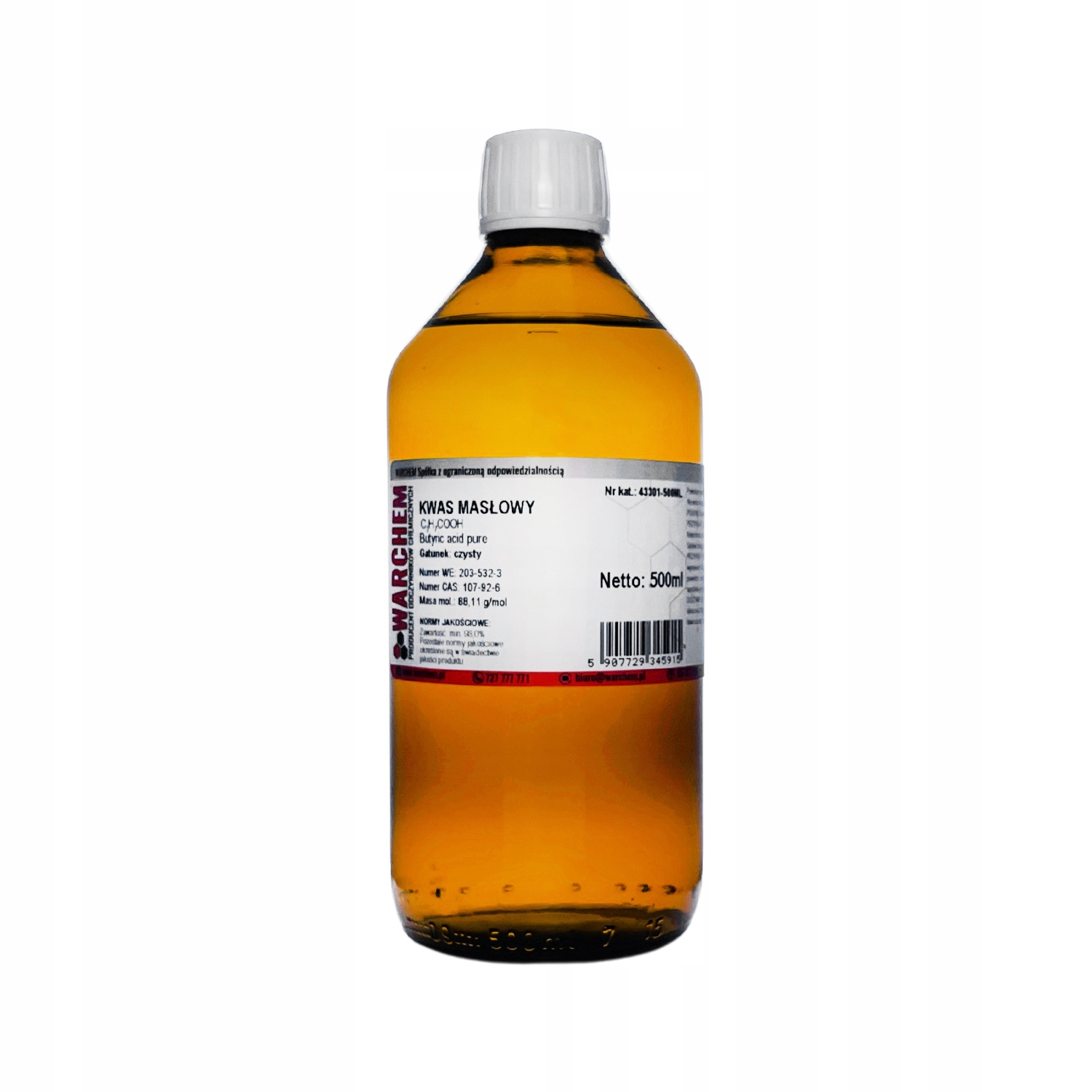Kwas Masłowy czysty 500ml