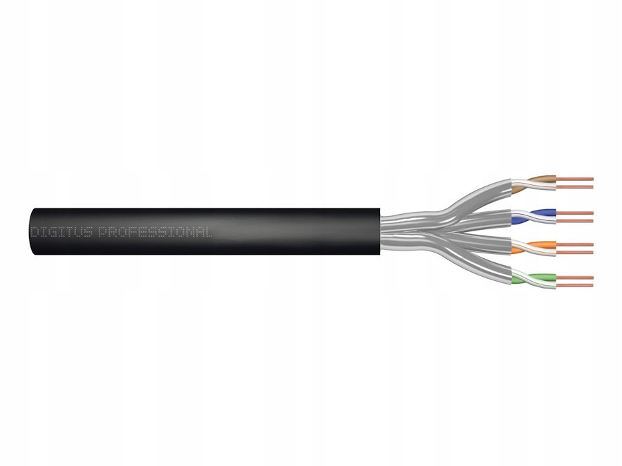 Kabel instalacyjny kat.5e U/utp Awg 24/1 Pe 305m Digitus DK-1511-VH-305-OD