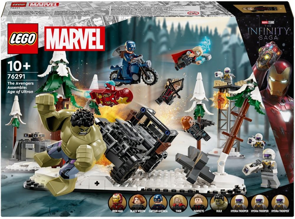 Lego Marvel Heroes Avengers Ultronův čas 76291