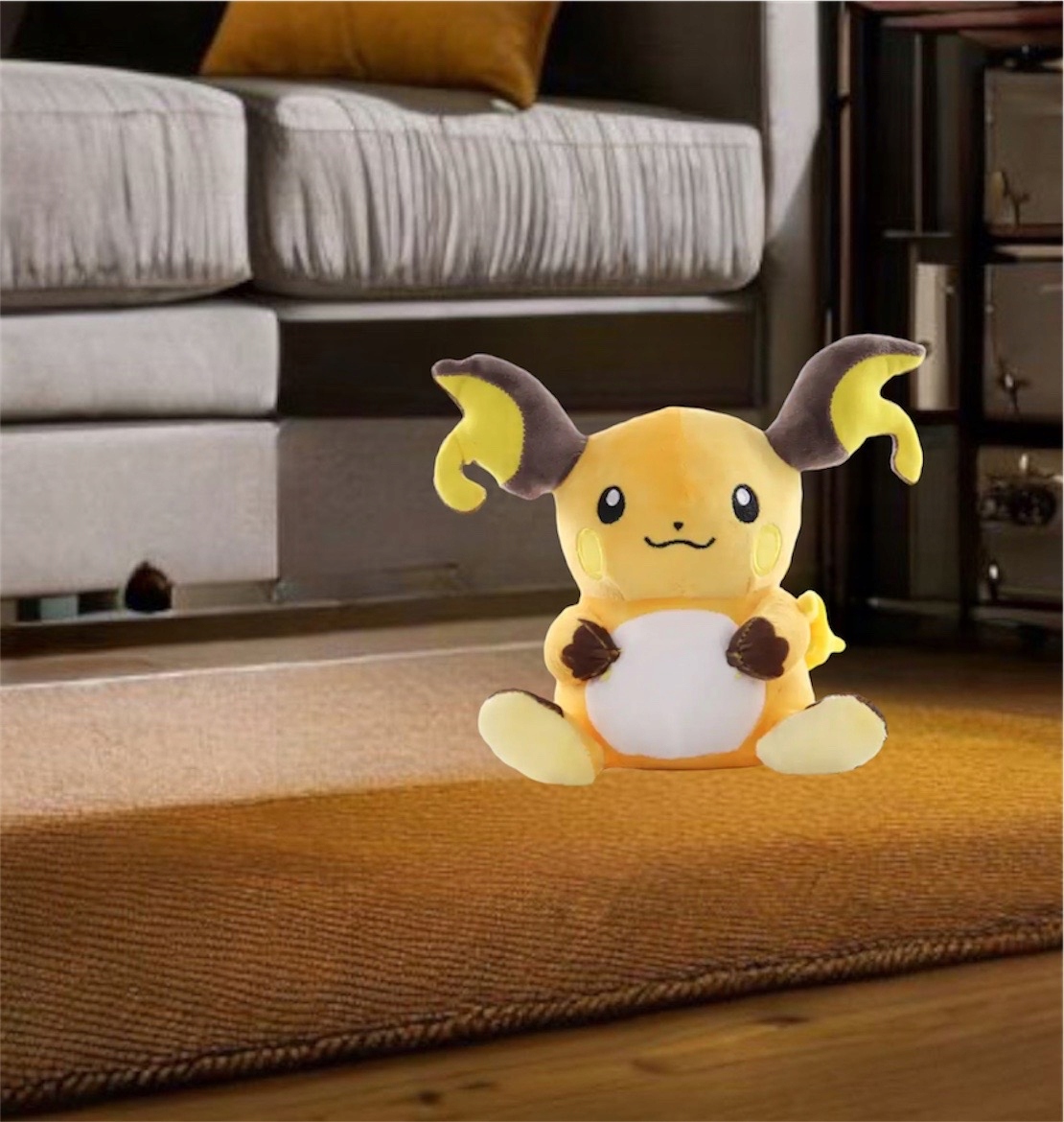 POKEMON RAICHU SŁODKA MASKOTKA ZABAWKA AŻ 20CM Seria Pokemon