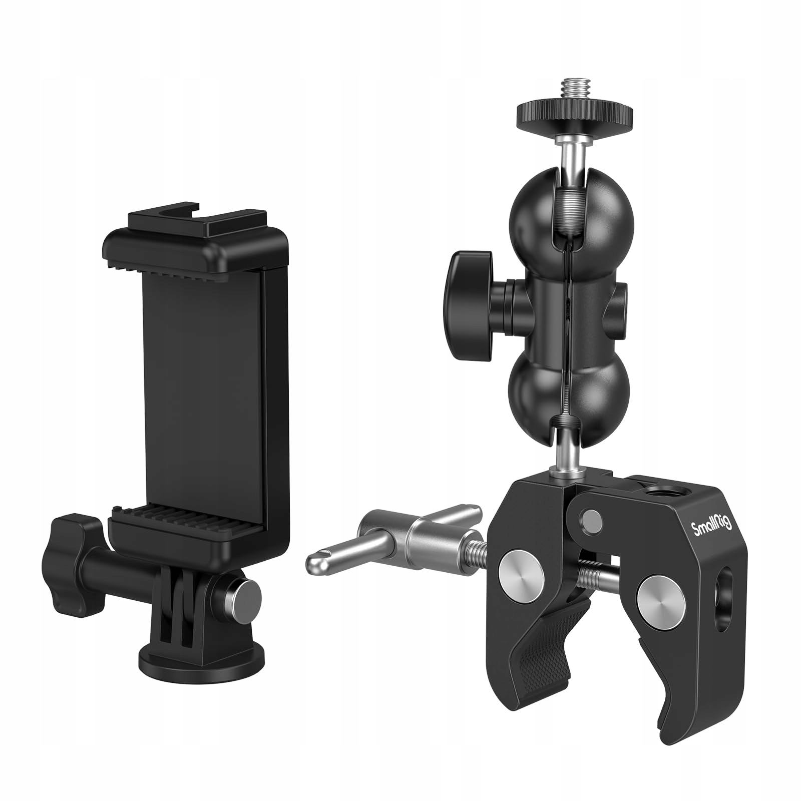 SMALLRIG Ulepszony Mini Magic Arm Klamra Do Kamery Telefonu i Światła — miniatura 9