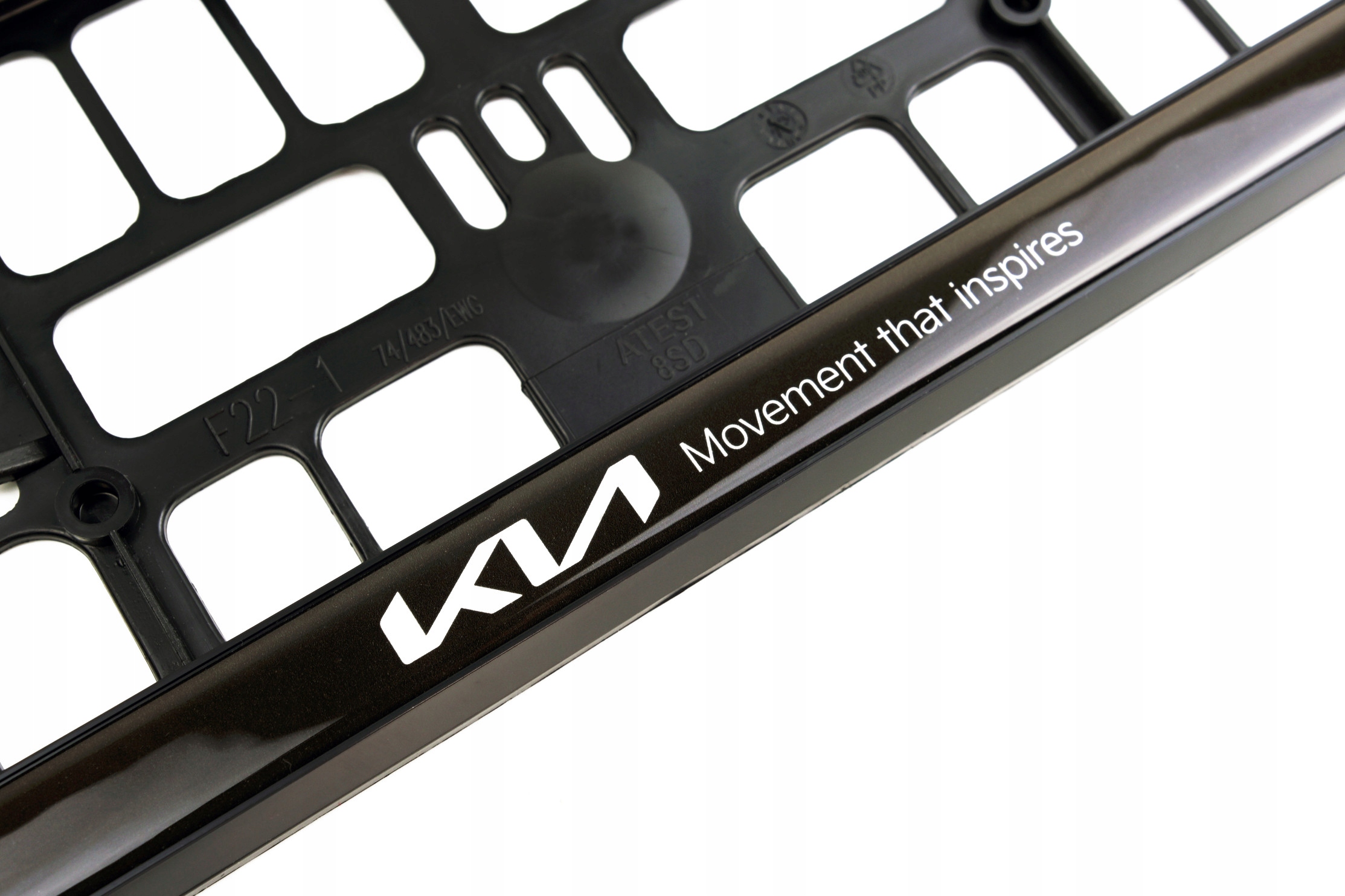 2 x Ramka tablicy KIA Żelowa